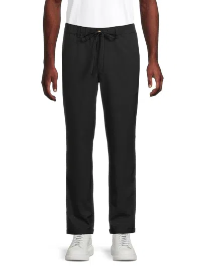 Joe's Jeans Men's Laird Mid-rise Nylon Pants In Black