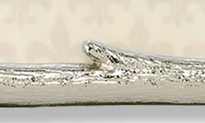 Lawrence Frames Silver Metal Picture Frame With Natural Branch Design In Silver