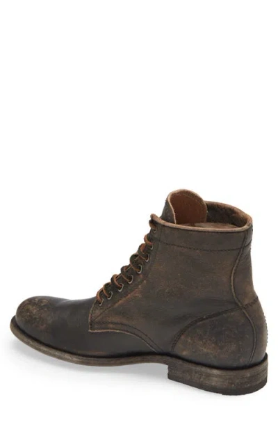 Frye Tyler Plain Toe Boot In Black