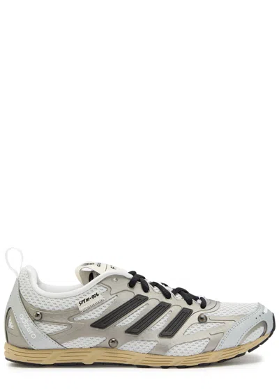 Adidas X Song For The Mute X Sftm Adizero Panelled Mesh Sneakers In Neutral