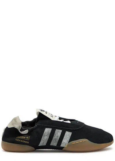 Adidas X Song For The Mute X Sftm Taekwondo Mei Suede Sneakers In Black