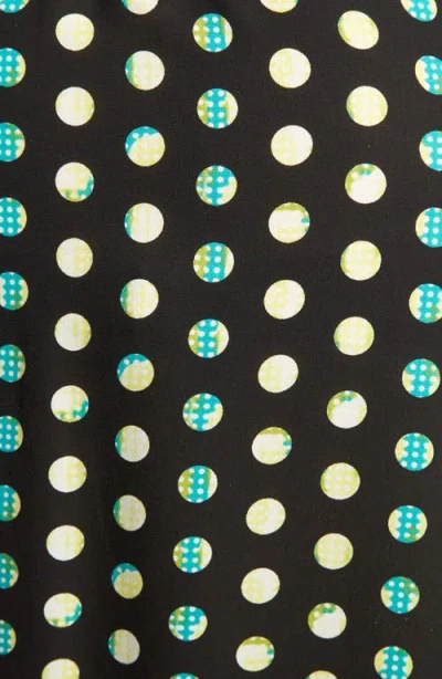 Pleione Faux Wrap Blouse In Multi