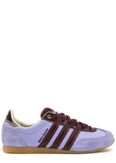 Adidas Originals Adidas X Wales Bonner X Wales Bonner Japan Panelled Nylon Sneakers In Purple