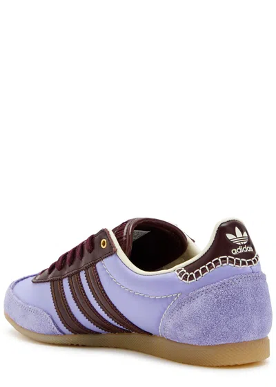 Adidas Originals Adidas X Wales Bonner X Wales Bonner Japan Panelled Nylon Sneakers In Purple