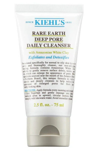 Kiehl's Since 1851 Kiehls Rare Earth Deep Pore Daily Cleanser 2.5 Oz. In Transparent