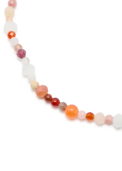 Anni Lu Flamingo 18kt Gold-plated Beaded Bracelet In Gold