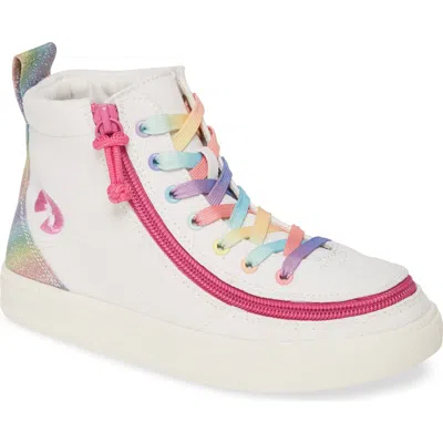 Billy Footwear Kids' Classic High Top Sneaker In White