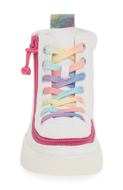 Billy Footwear Kids' Classic High Top Sneaker In White