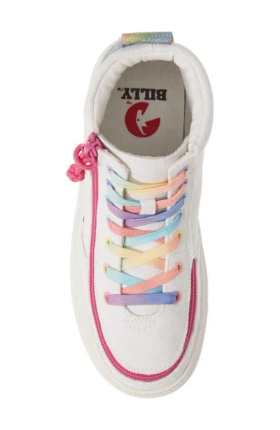 Billy Footwear Kids' Classic High Top Sneaker In White