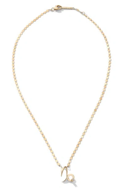 Lana Solo Scorpio Pendant Necklace In Gold