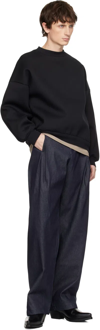 Seventh Black V2 Crewneck Sweatshirt In Black