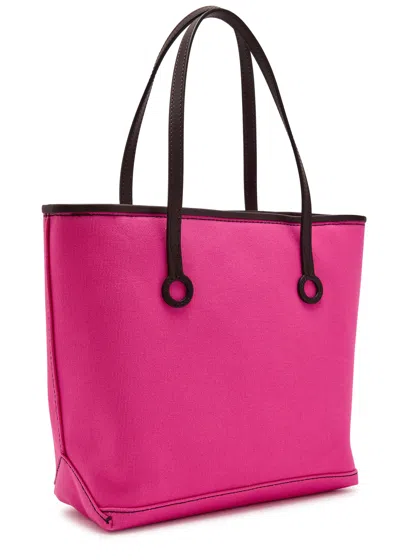 Jw Anderson Anchor Small Canvas Tote Bag In Pattern