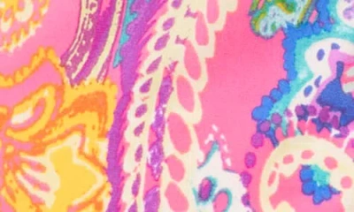 Chaus V-neck Cold Shoulder Top In Multi