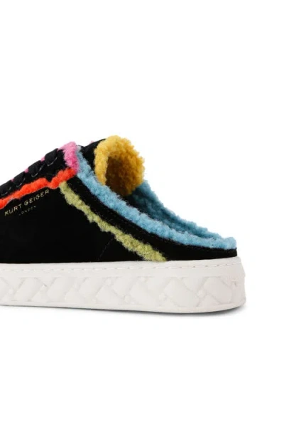Kurt Geiger London Kensington Cupsole Mule Sneaker In Black