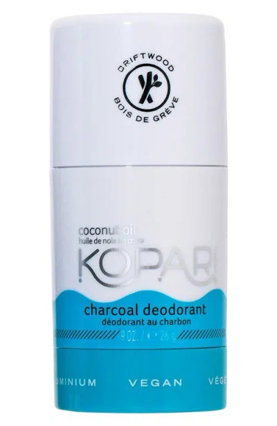 Kopari Natural Coconut Charcoal Deodorant In Blue