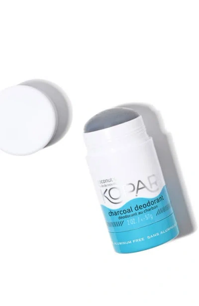 Kopari Natural Coconut Charcoal Deodorant In Blue
