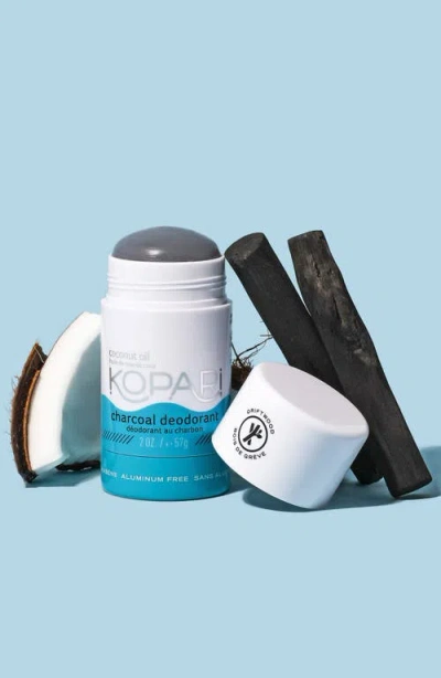 Kopari Natural Coconut Charcoal Deodorant In Blue