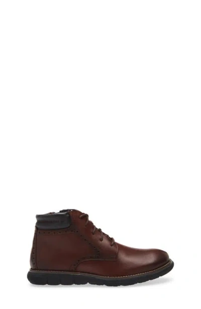 Johnston & Murphy Holden Plain Toe Boot In Brown