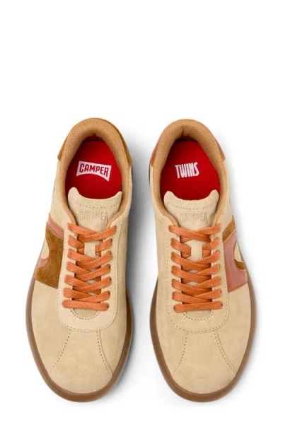 Camper Pelotas Soller Sneaker In Ivory, Women's At Urban Outfitters In Brown