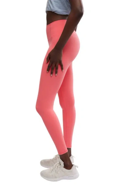 Free People Fp Movement Never Better High Waist Leggings In Red