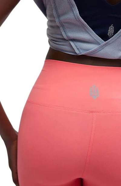 Free People Fp Movement Never Better High Waist Leggings In Red