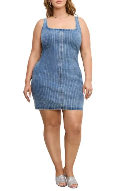 Good American Denim Shift Dress