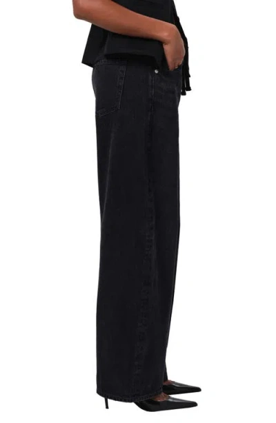 Citizen Of Humanity Citizens Of Humanity Brynn Drawstring High Waist Wide Leg Jeans In Brown