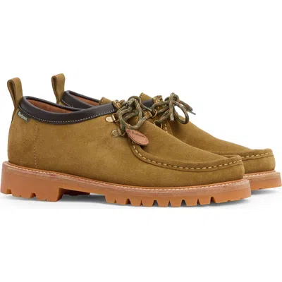 Barbour X Wildbunch Coatham Boat Shoe In Brown