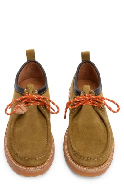 Barbour X Wildbunch Coatham Boat Shoe In Brown