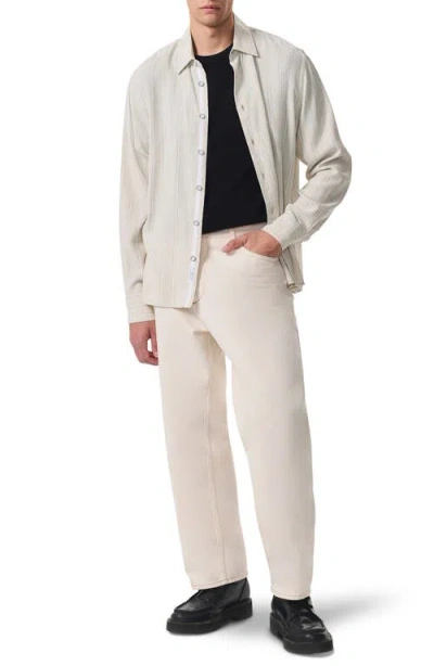 Rag & Bone Harvey Ringer Cotton Blend Mesh T-shirt In Black