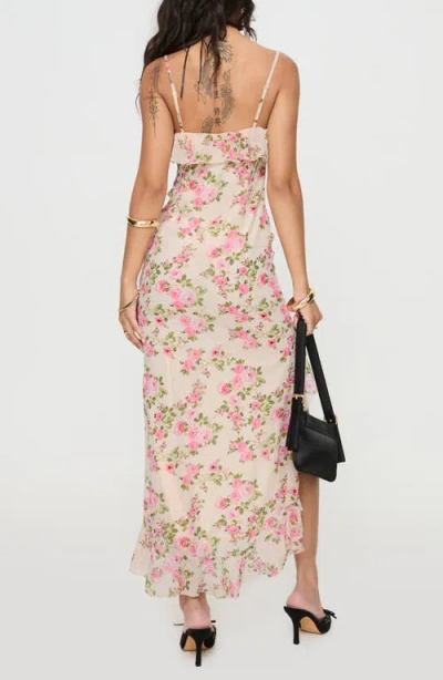 Princess Polly Garys Floral Ruffle Cocktail Dress In Multi