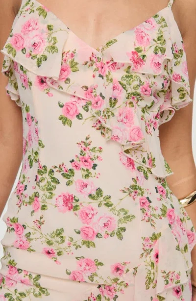 Princess Polly Garys Floral Ruffle Cocktail Dress In Multi