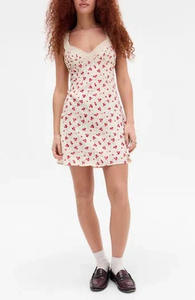Bdg Urban Outfitters Luna Slip Minidress In Multi