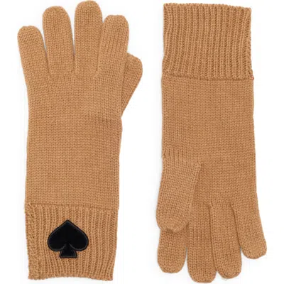 Kate Spade New York Flocked Spade Gloves