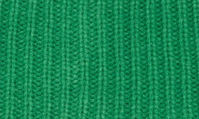 Kate Spade New York Flocked Spade Beanie In Green