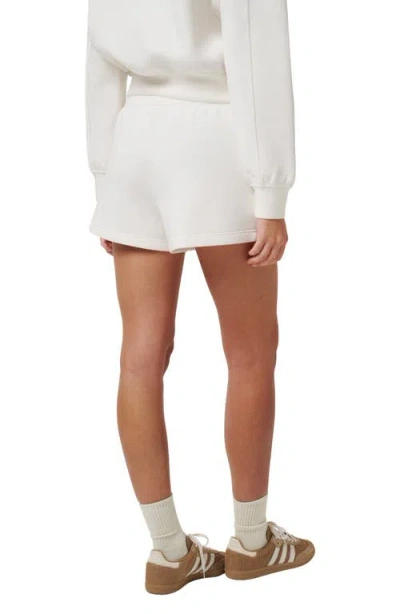 Travismathew Cloudscape Sweat Shorts In White