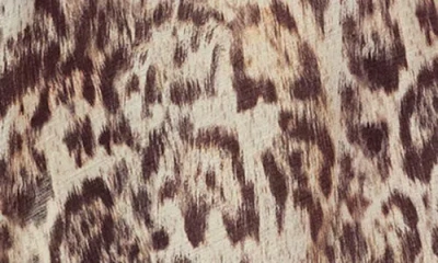 Allsaints Arwen Leopard Print Dress In Evia Sand White