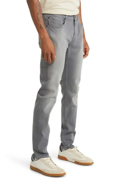 7 For All Mankind Luxe Performance Plus Slimmy Taper Jeans In Gray