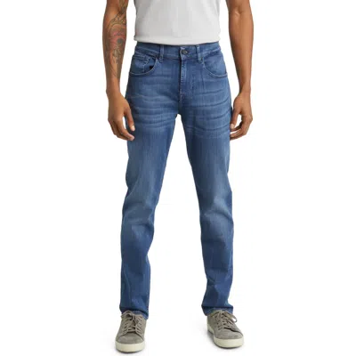 7 For All Mankind Luxe Performance Plus Slimmy Taper Jeans In Blue