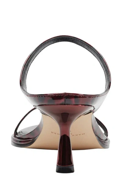 Marc Fisher Ltd Women's Alonde Leather Heeled Slide Sandal