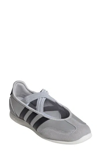 Adidas Originals Adidas Barreda Mary Jane Flat In Gray