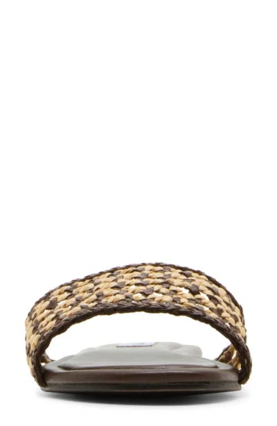 Steve Madden Gulf Woven Slide Sandal In Multi