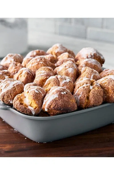 Greenpan Premiere Ovenware Nonstick Ceramic 8-inch Square Baker In Gray