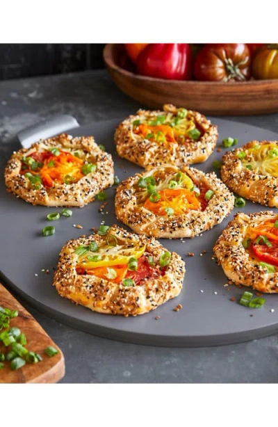 Greenpan Premiere Ovenware Round Pizza Baking Sheet In Gray