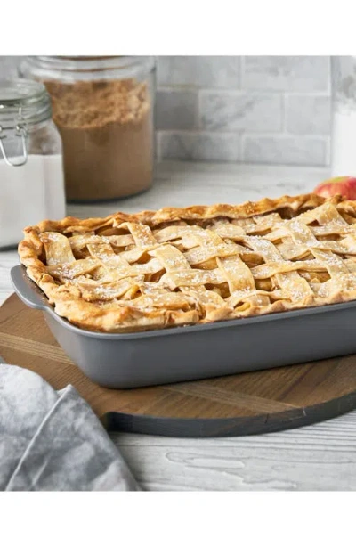 Greenpan Rectangle Baking Pan In Gray