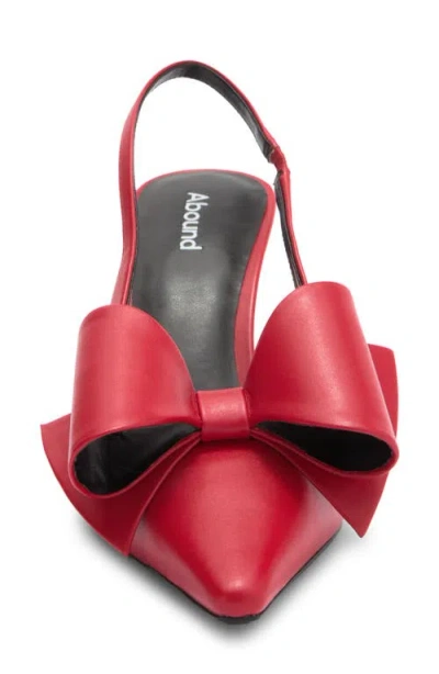 Abound Heaven Slingback Pump In Red