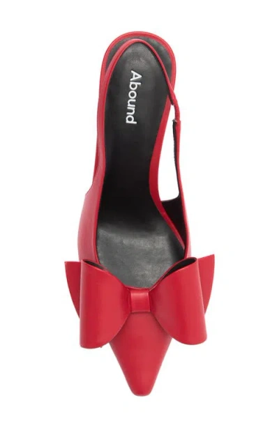 Abound Heaven Slingback Pump In Red