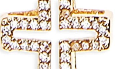 Leith Cz You & Me Sun Pendant Necklace Set In Pink