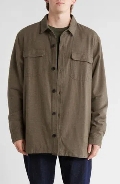 Travismathew Halfway There Shirt Jacket In Green