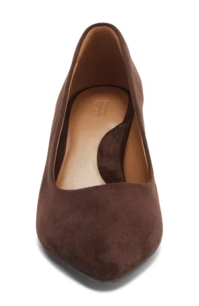 Nordstrom Rack Sammy Pointed Toe Pump In Brown